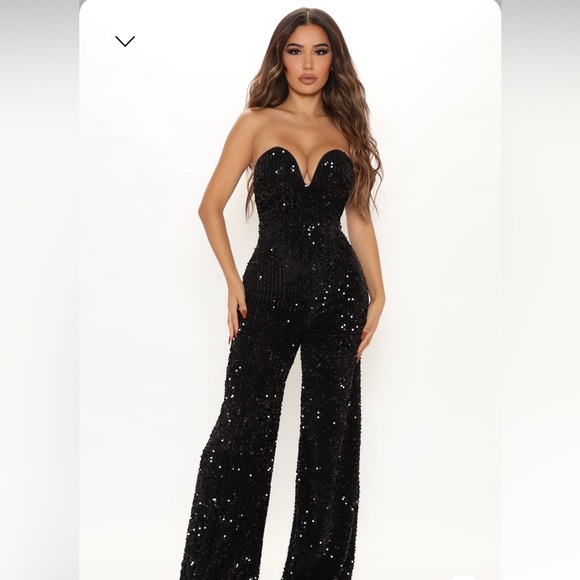 Fashion Nova Pants - Sequin jumpsuit